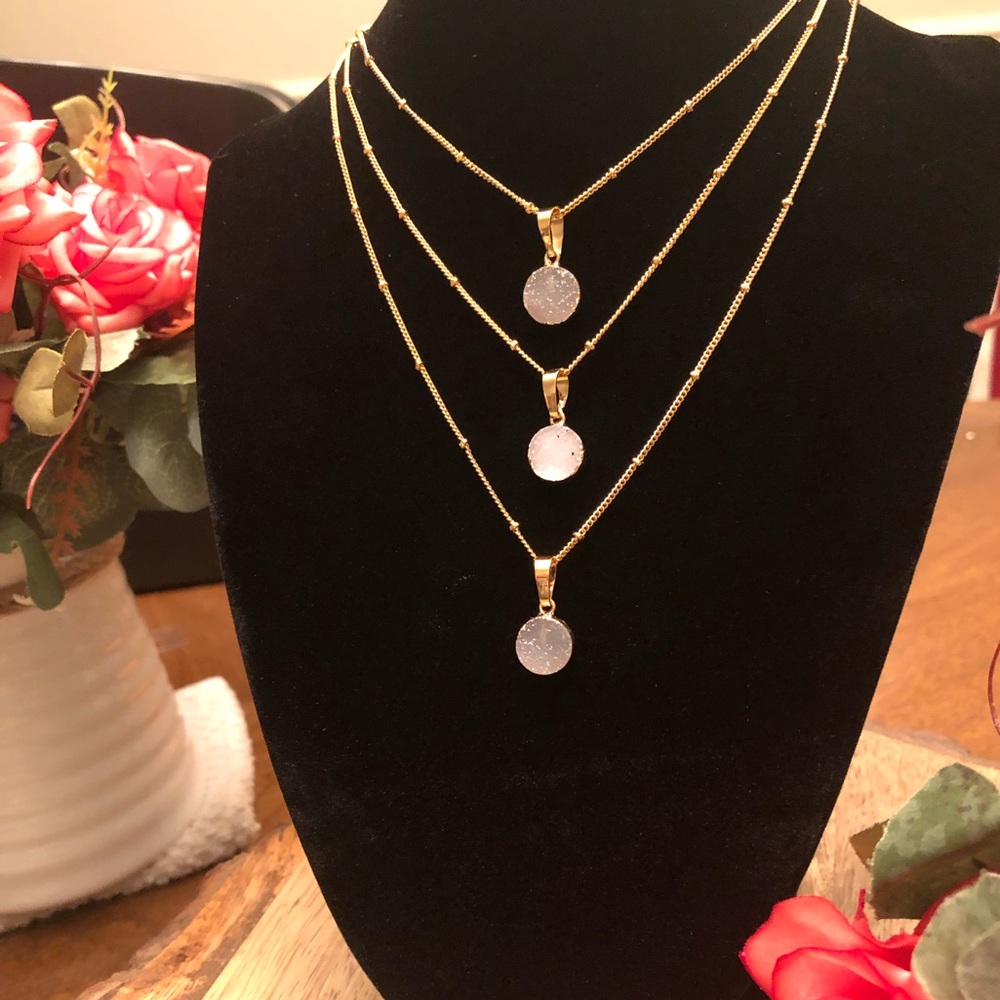 CUSTOM PICK aBeautiful Druzy Necklace